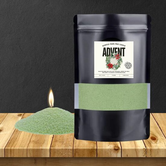 Scented Advent Pearl Wax loose candle